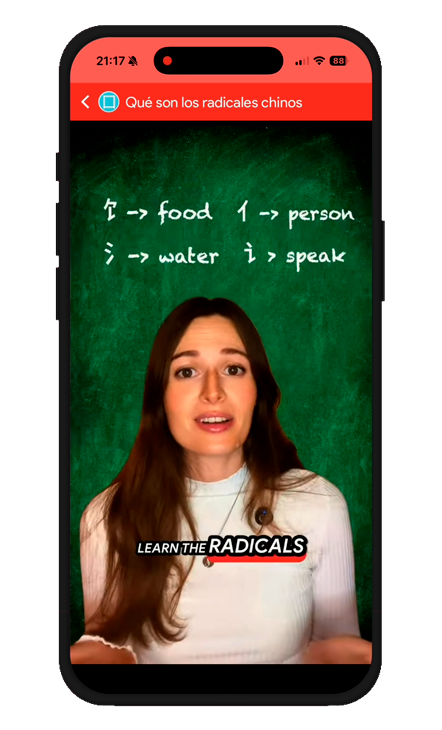 Lección gramática HSK curso HSK1 (2026) Chinesimple app