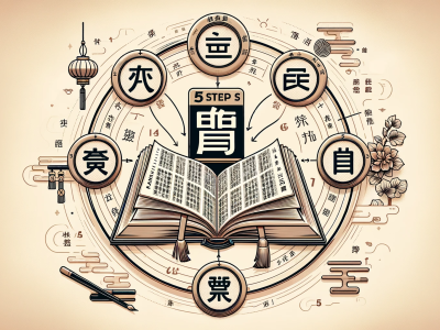 5 шагов по поиску слова в бумажном словаре по Hanzi