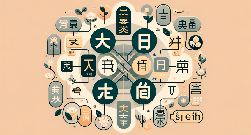 Visualización de Caracteres Chinos y sus Distintas Pronunciaciones