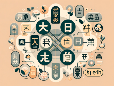 Caracteres Chinos con Múltiples Pronunciaciones: Una Representación Visual