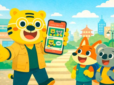 Nouveau cours de chinois HSK1 dans l’app Chinesimple