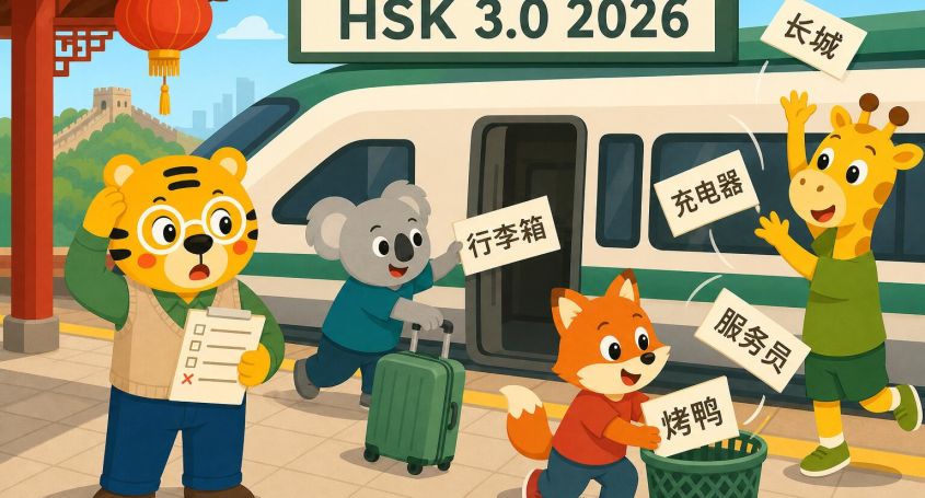 Nützliche chinesische Wörter, die 2026 aus dem HSK 3.0 verschwinden, aber im Alltag wichtig bleiben