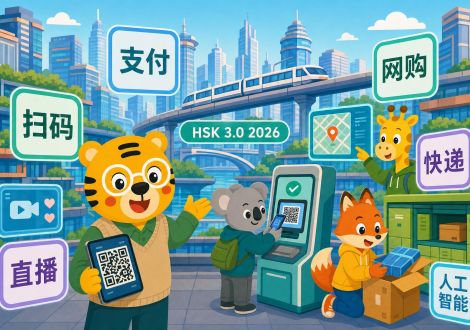 Termini cinesi attuali del nuovo HSK 3.0 2026
