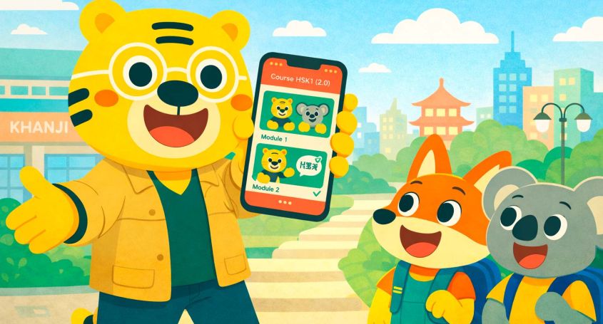 Nuovo corso HSK1 nell’app Chinesimple per imparare il cinese passo dopo passo