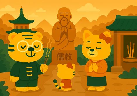 Religion in China: Konfuzianismus, Taoismus und Buddhismus im Einklang