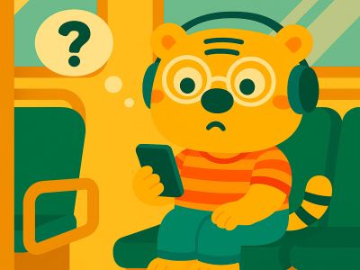 Bingo en el autobús con auriculares, intentando reproducir audio con TTS en Android