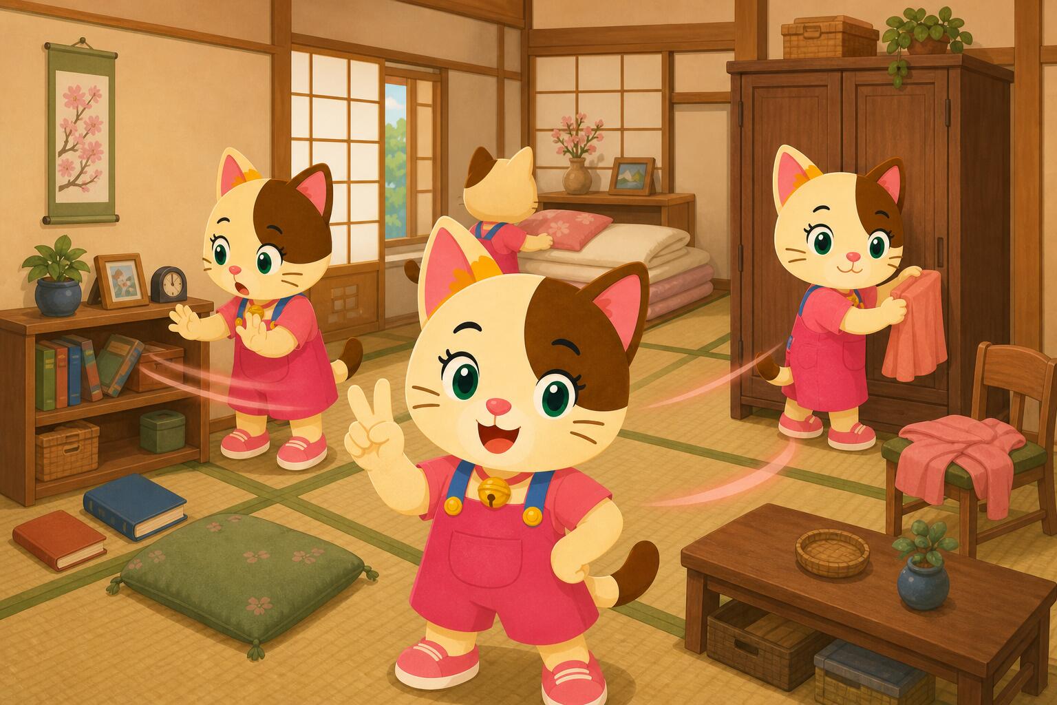Le ménage et le service des repas dans les écoles japonaises pour apprendre la propreté et l’ordre dès l’enfance.