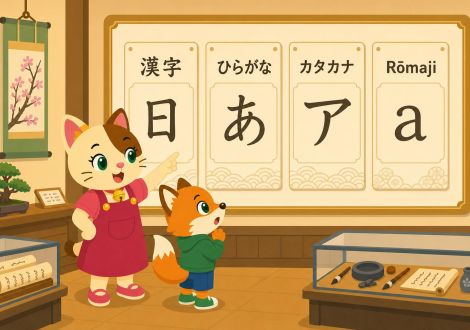 Japanisches Schriftsystem: Kanji, Hiragana, Katakana und Rōmaji