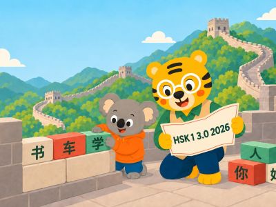 Nouveau HSK1 3.0 2026 : changements et vocabulaire en PDF