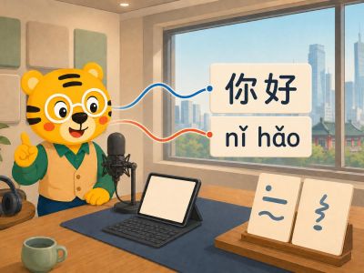 Pinyin chinois : lettres, tons, initiales et finales