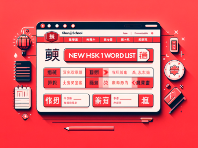 New HSK 1 v3.0 Vocabulary List in English