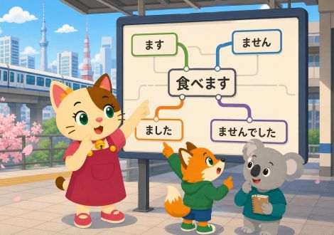 Basic Japanese verb conjugation