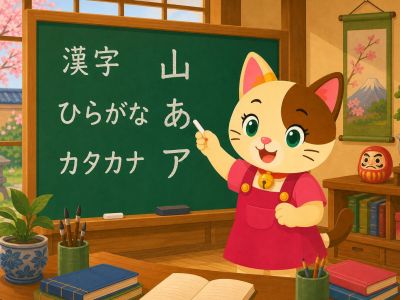 Hiragana, katakana et kanji dans l’écriture japonaise